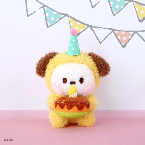 BT21 Happy Time Plush Keyring