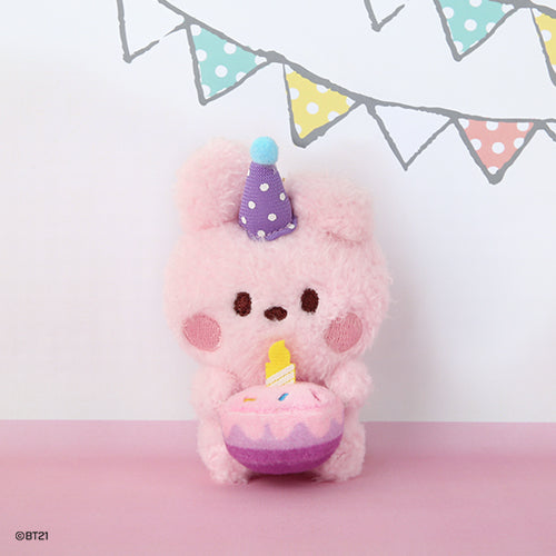 BT21 Happy Time Plush Keyring