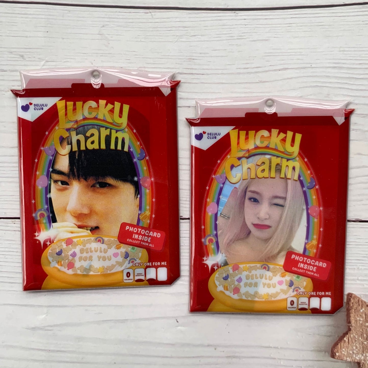 Lucky Charm PVC Photocard Holder