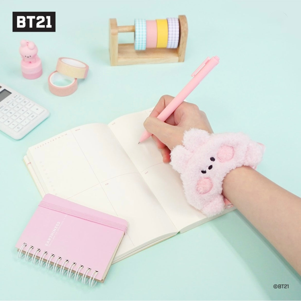 BT21 Minini Hair Scrunchie Japan Exclusive