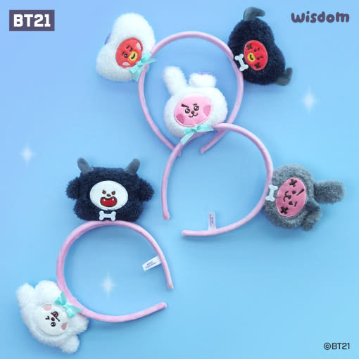 BT21 RJ Angel & Villian Headband LIMITED*