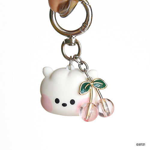 BT21 Minini Face Cap Keyrings