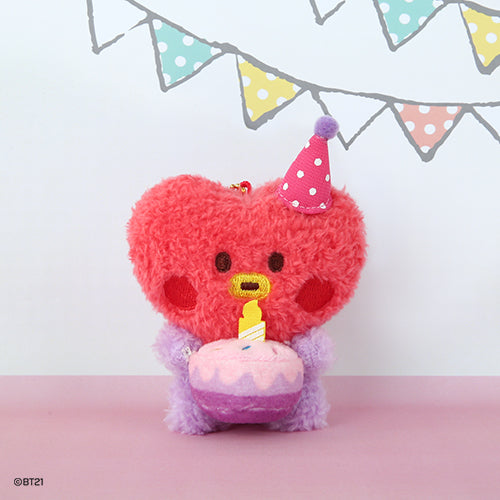 BT21 Happy Time Plush Keyring
