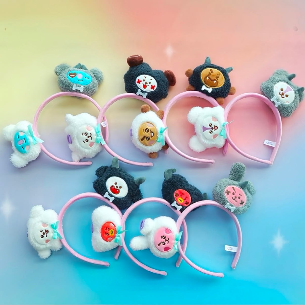 BT21 RJ Angel & Villian Headband LIMITED*