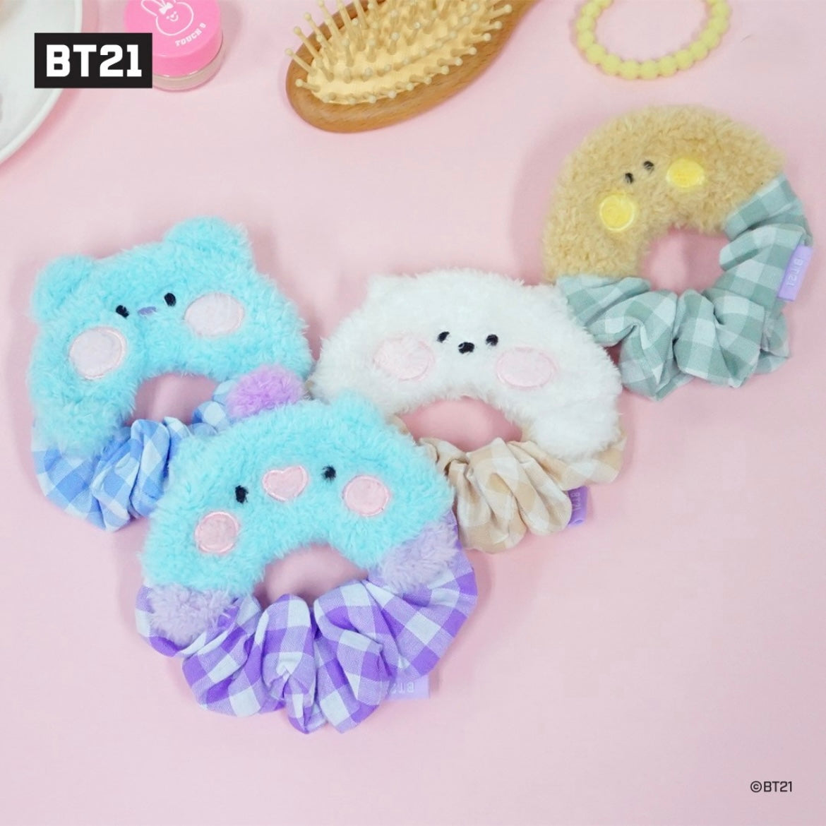 BT21 Minini Hair Scrunchie Japan Exclusive