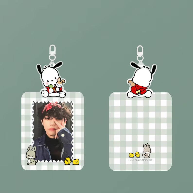 Seoul Sunny Designs Pochacco PVC Photocard Holders
