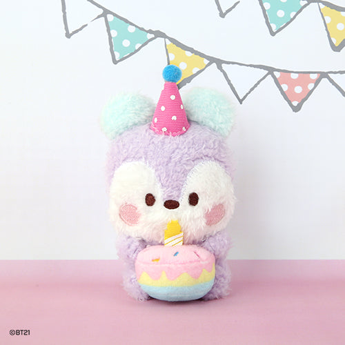 BT21 Happy Time Plush Keyring