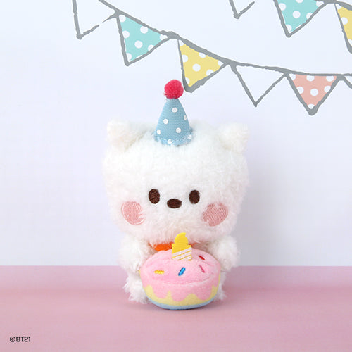 BT21 Happy Time Plush Keyring