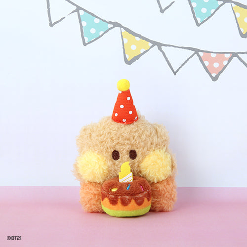BT21 Happy Time Plush Keyring