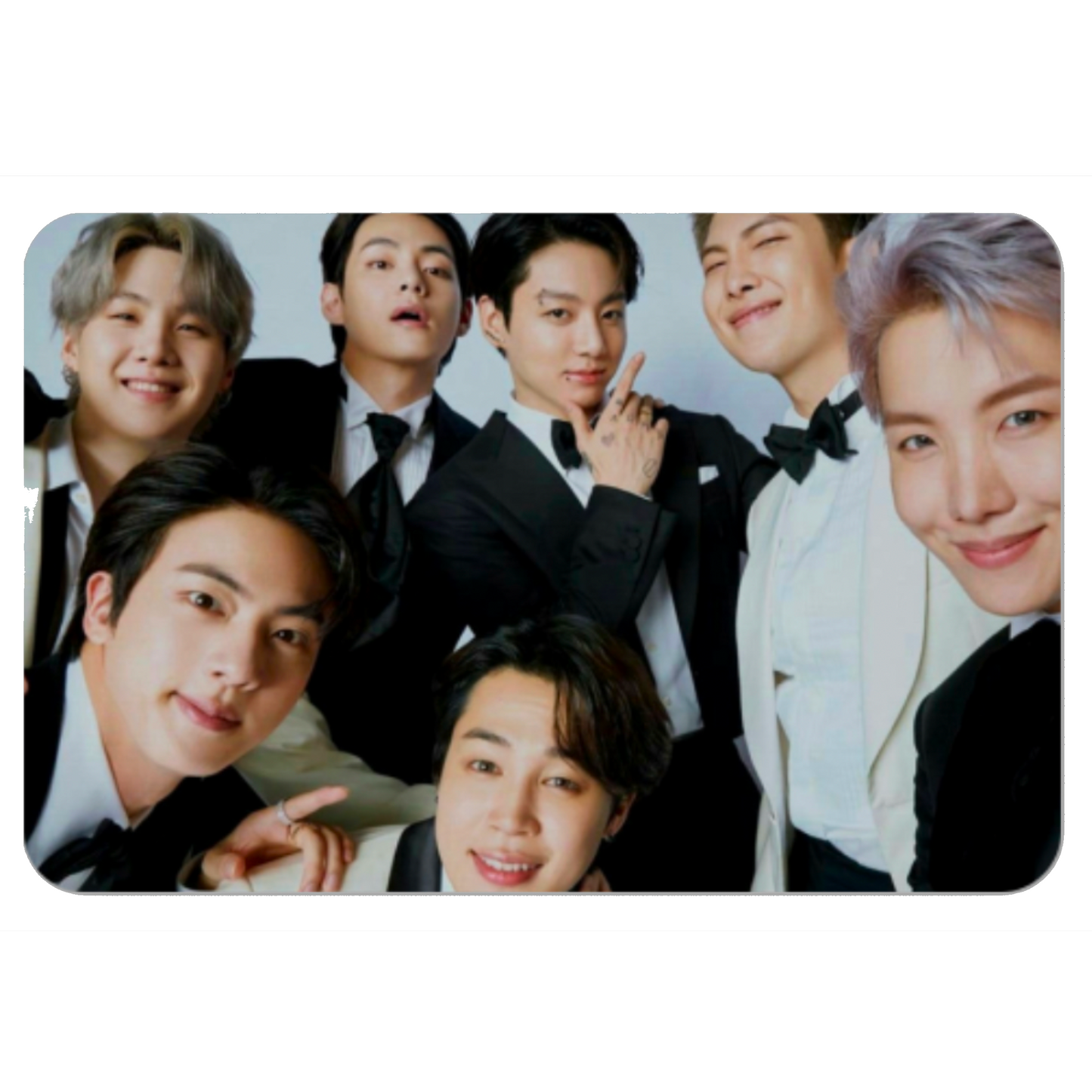 BTS Unofficial Photocard (with sleeve / no toploader) HQ Standard Size