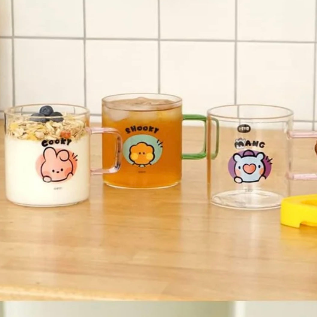 BT21 Minini Glass Mug 12.5oz