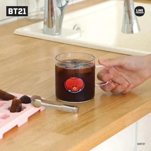 BT21 Minini Glass Mug 12.5oz