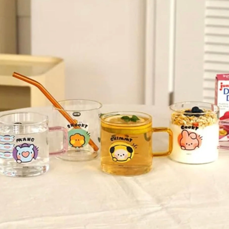 BT21 Minini Glass Mug 12.5oz