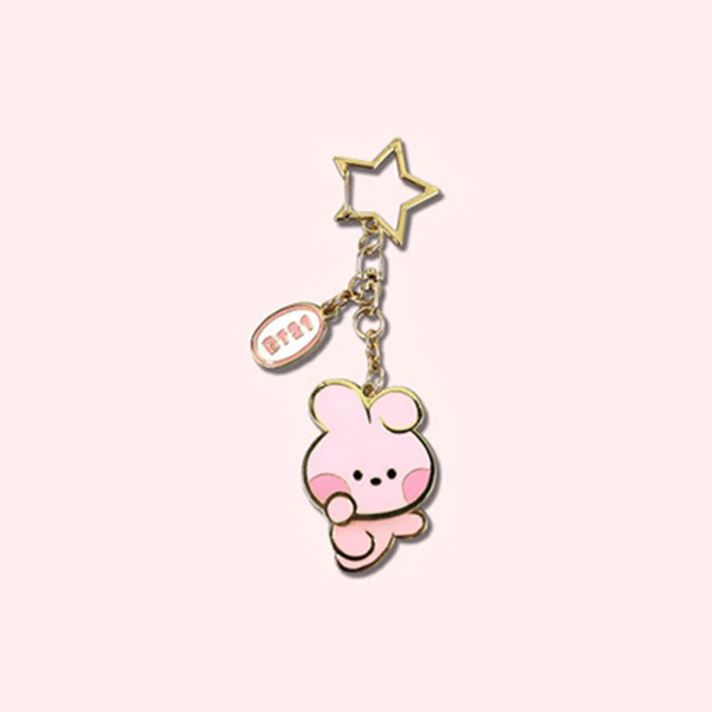 BT21 Minini Metal Swaying Keychain