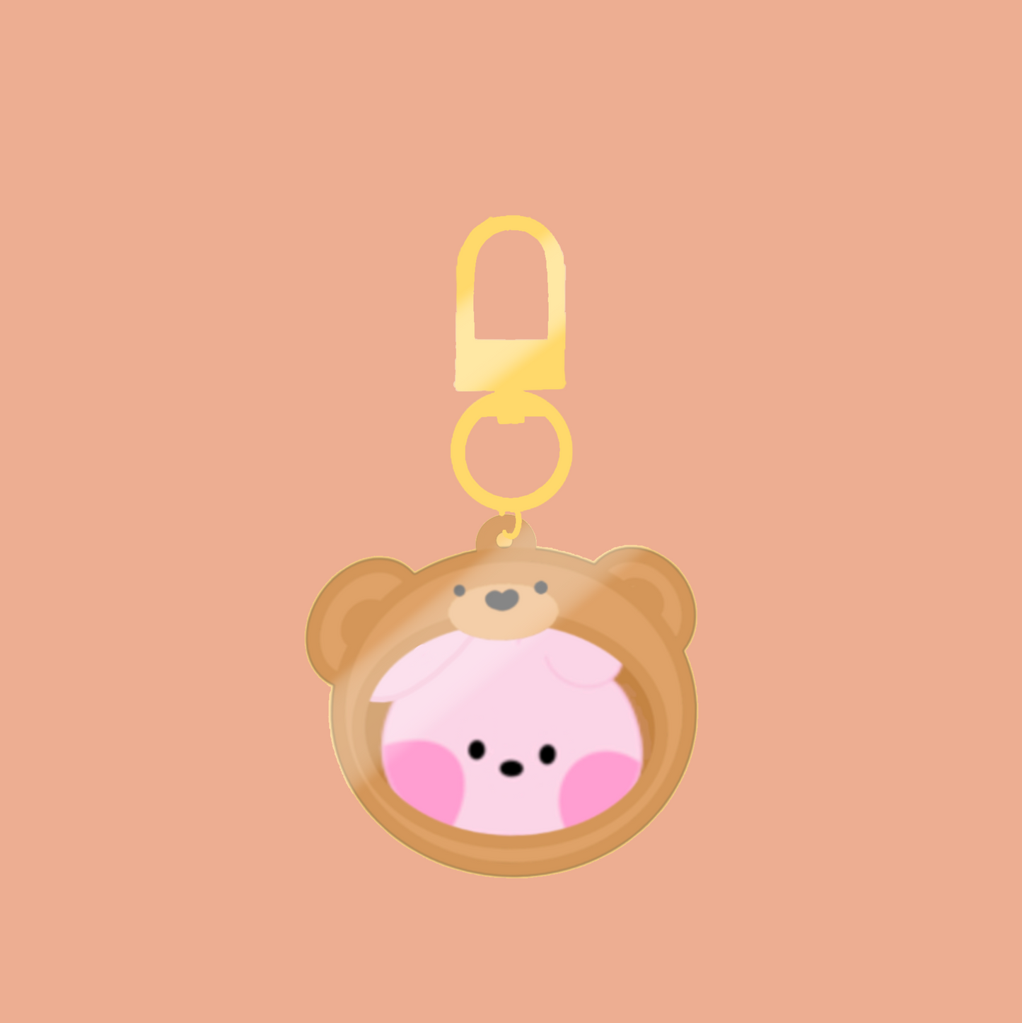 Teddy Acrylic Keychains