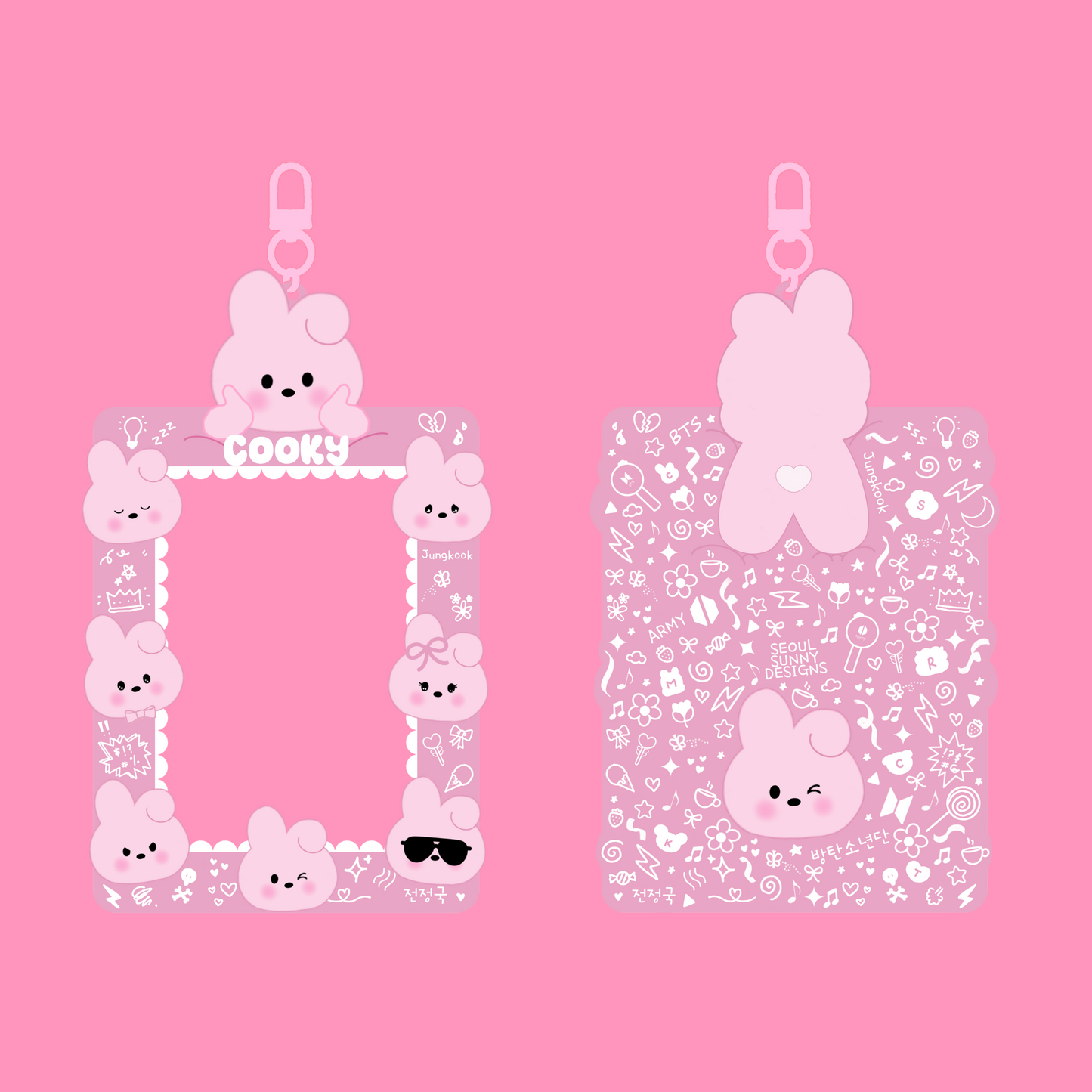 Seoul Sunny Designs BT21 PVC Photocard Holder