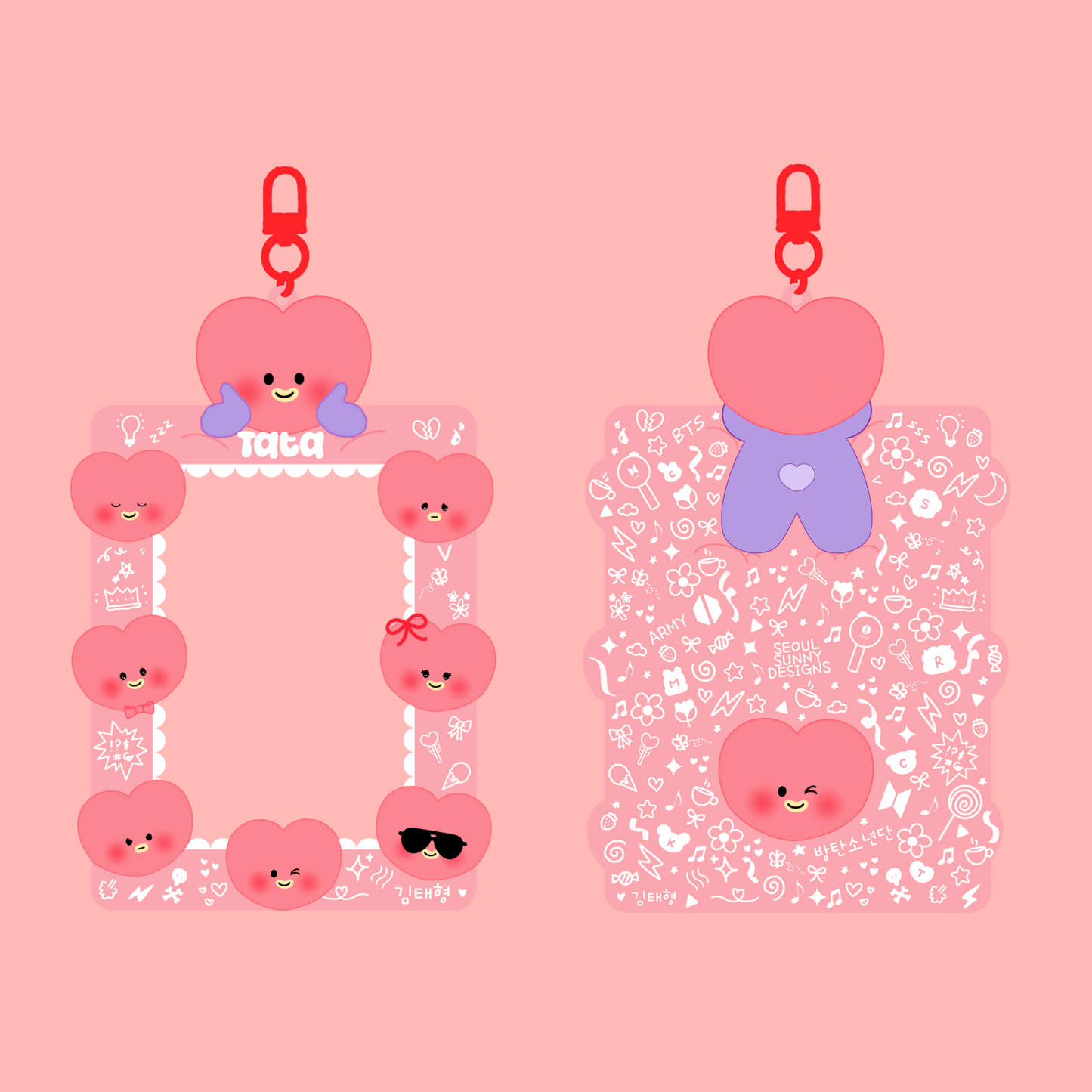 Seoul Sunny Designs BT21 PVC Photocard Holder