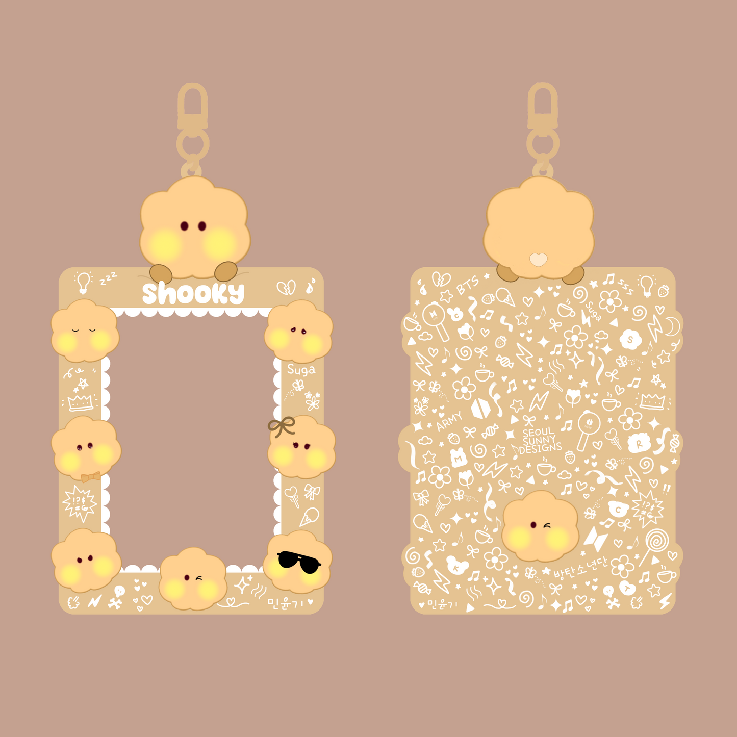 Seoul Sunny Designs BT21 PVC Photocard Holder