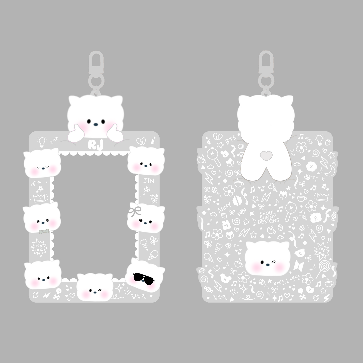 Seoul Sunny Designs BT21 PVC Photocard Holder