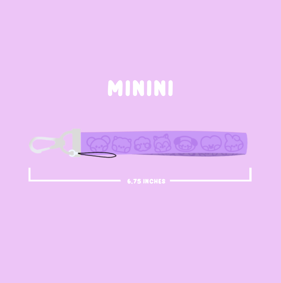 Seoul Sunny Designs BT21 Wrist Lanyard