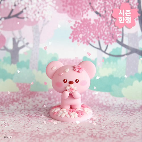 BT21 Cherry Blossom Standing Figure
