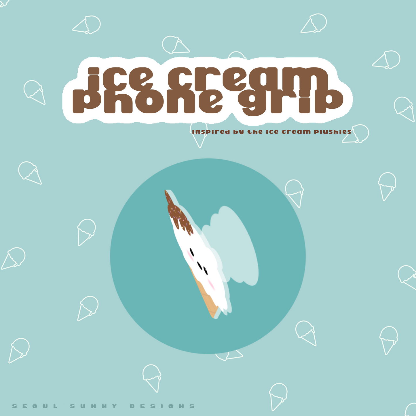 Ice Cream Phone Grip