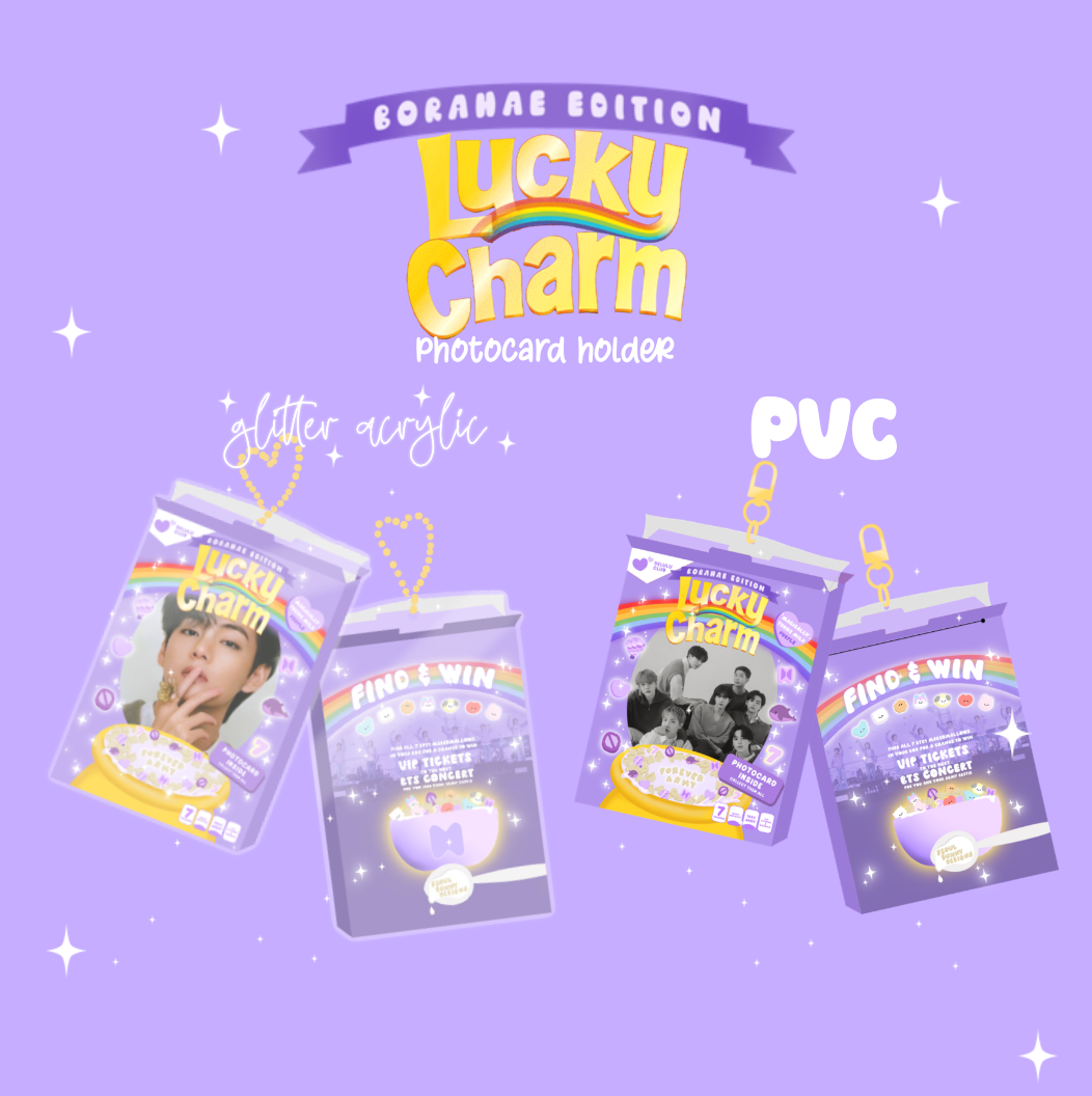 Seoul Sunny Borahae Edition Lucky Charm Photocard Holder