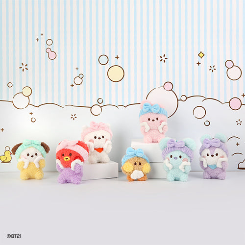 BT21 Bathtime Plushies Keyring