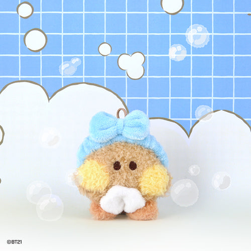 BT21 Bathtime Plushies Keyring
