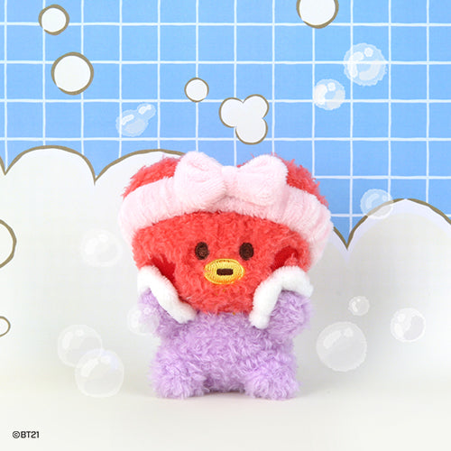 BT21 Bathtime Plushies Keyring