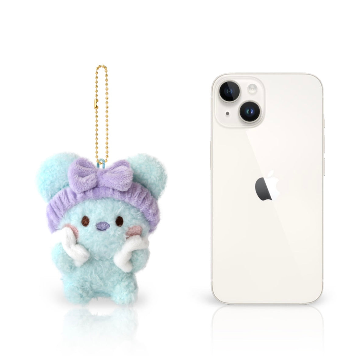 BT21 Bathtime Plushies Keyring