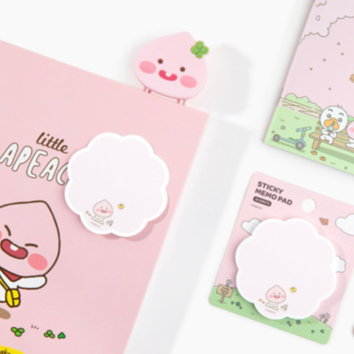 Kakao Friends Little Ryan Apeach Sticky Memo Pad