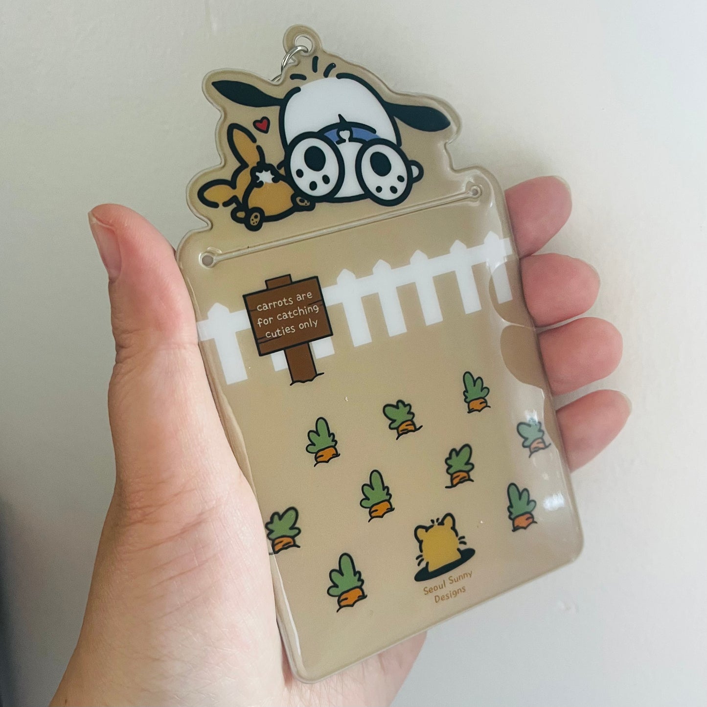 Seoul Sunny Designs Pochacco PVC Photocard Holders