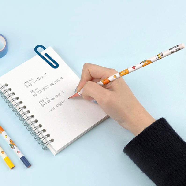 Kakao Friends Baby Ryan & Muzi Fruity Pencils 8ct