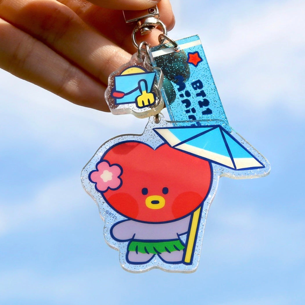 BT21 Summer Sky Keychain