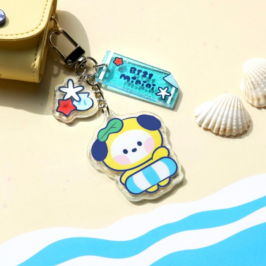 BT21 Summer Sky Keychain