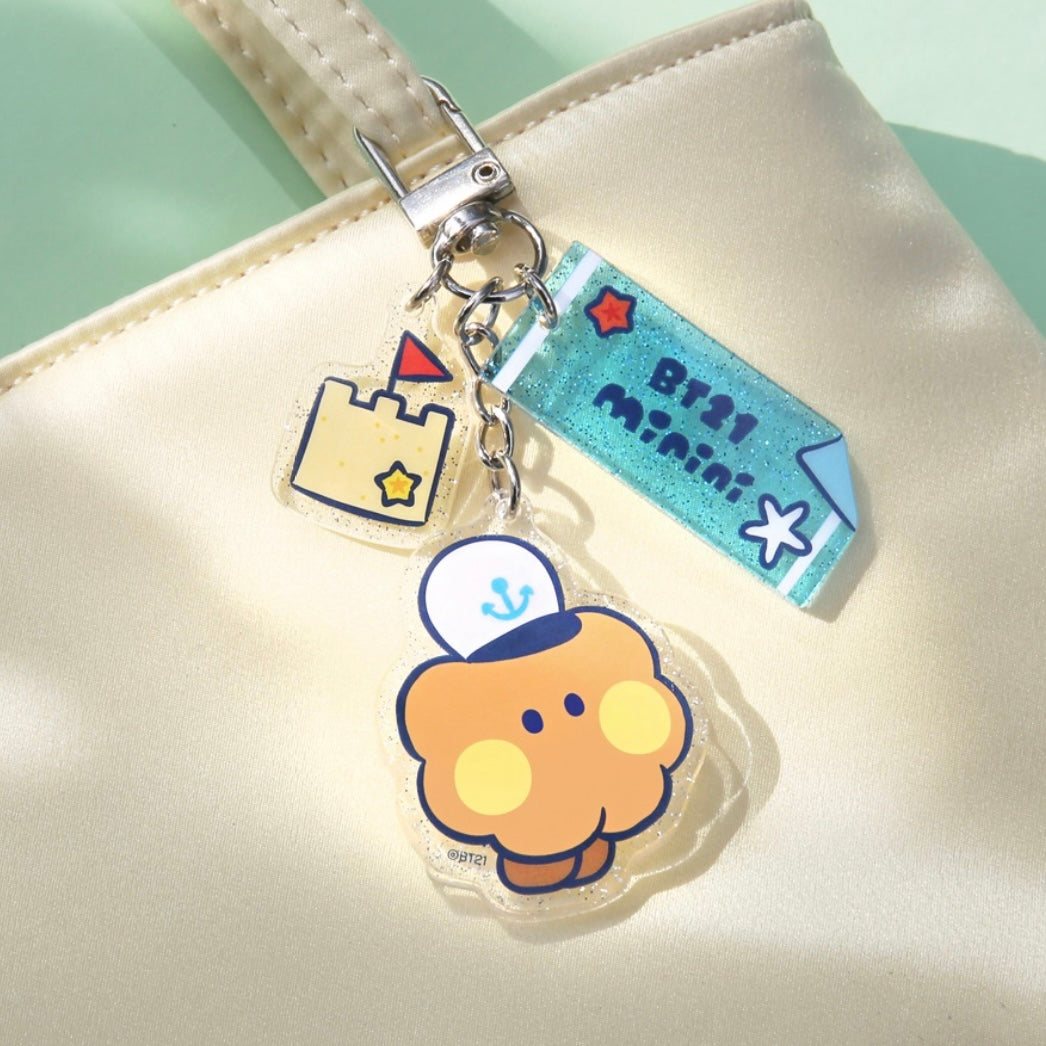 BT21 Summer Sky Keychain