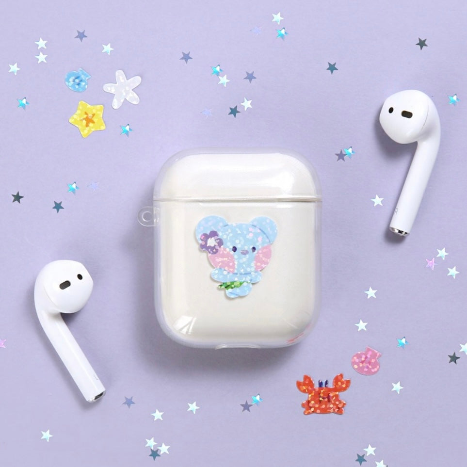 BT21 Summer Sky Hologram Holographic Stickers