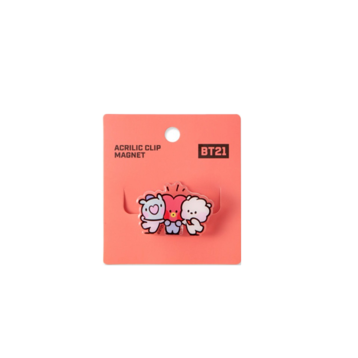 BT21 Minini Acrylic Clip Magnet