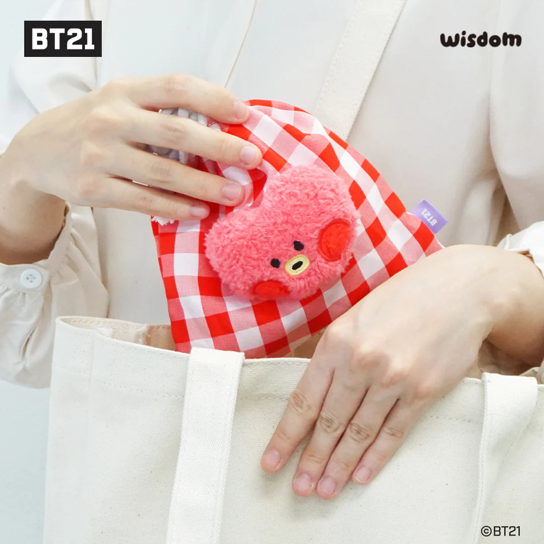 BT21 Minini Face Drawstring Pouch