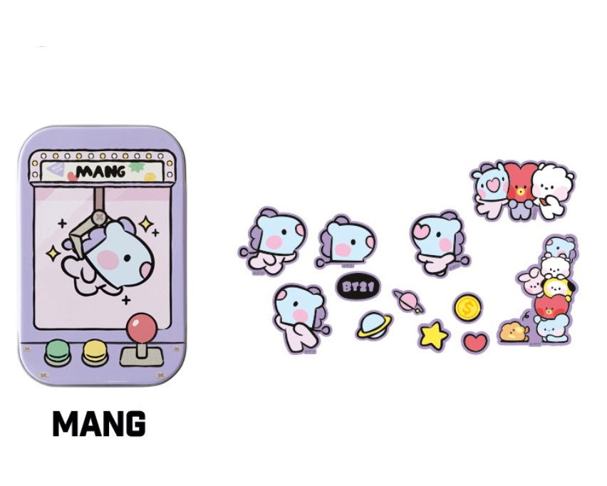 BT21 Minini Tin Case Sticker Set