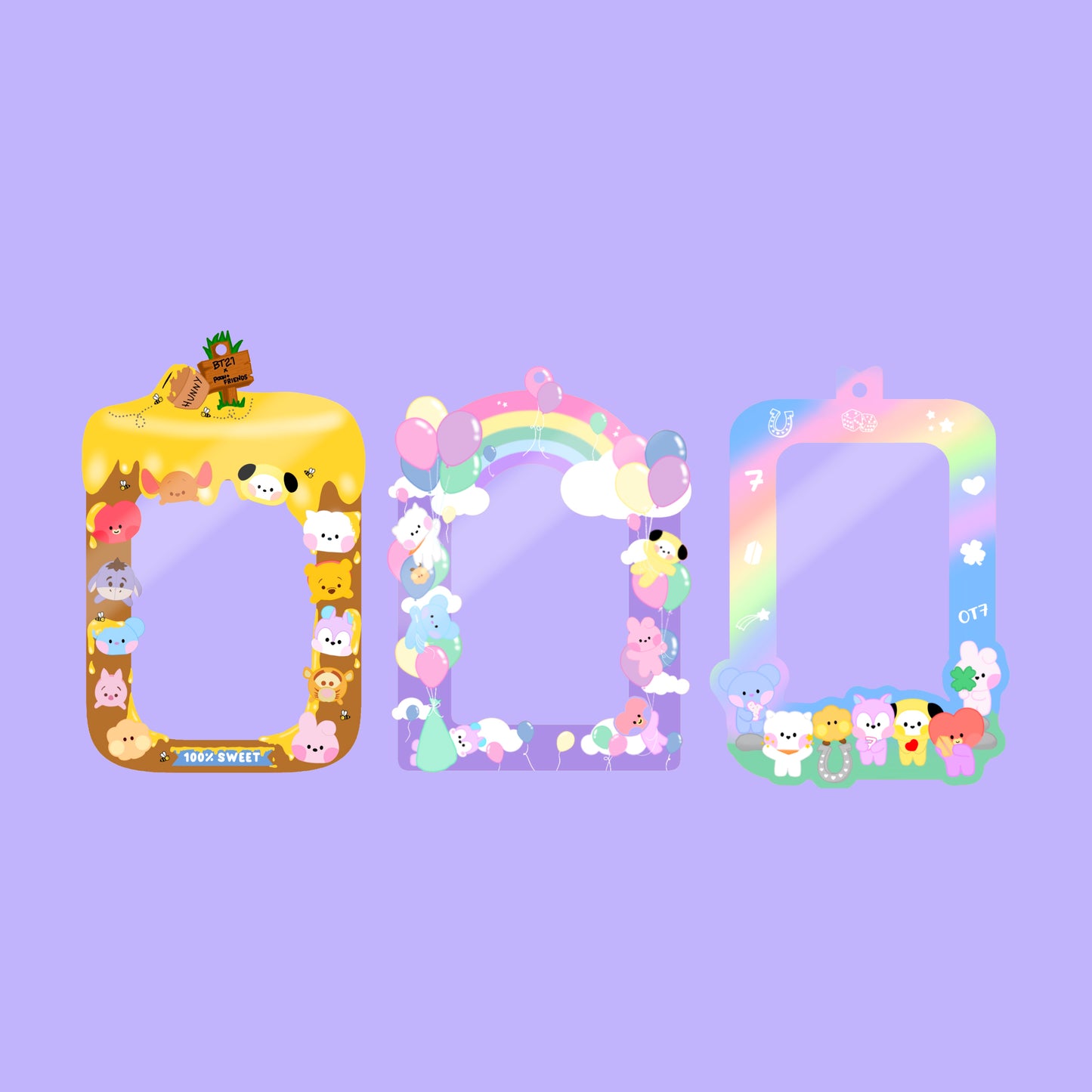 Seoul Sunny Designs Acrylic Photo card Holders