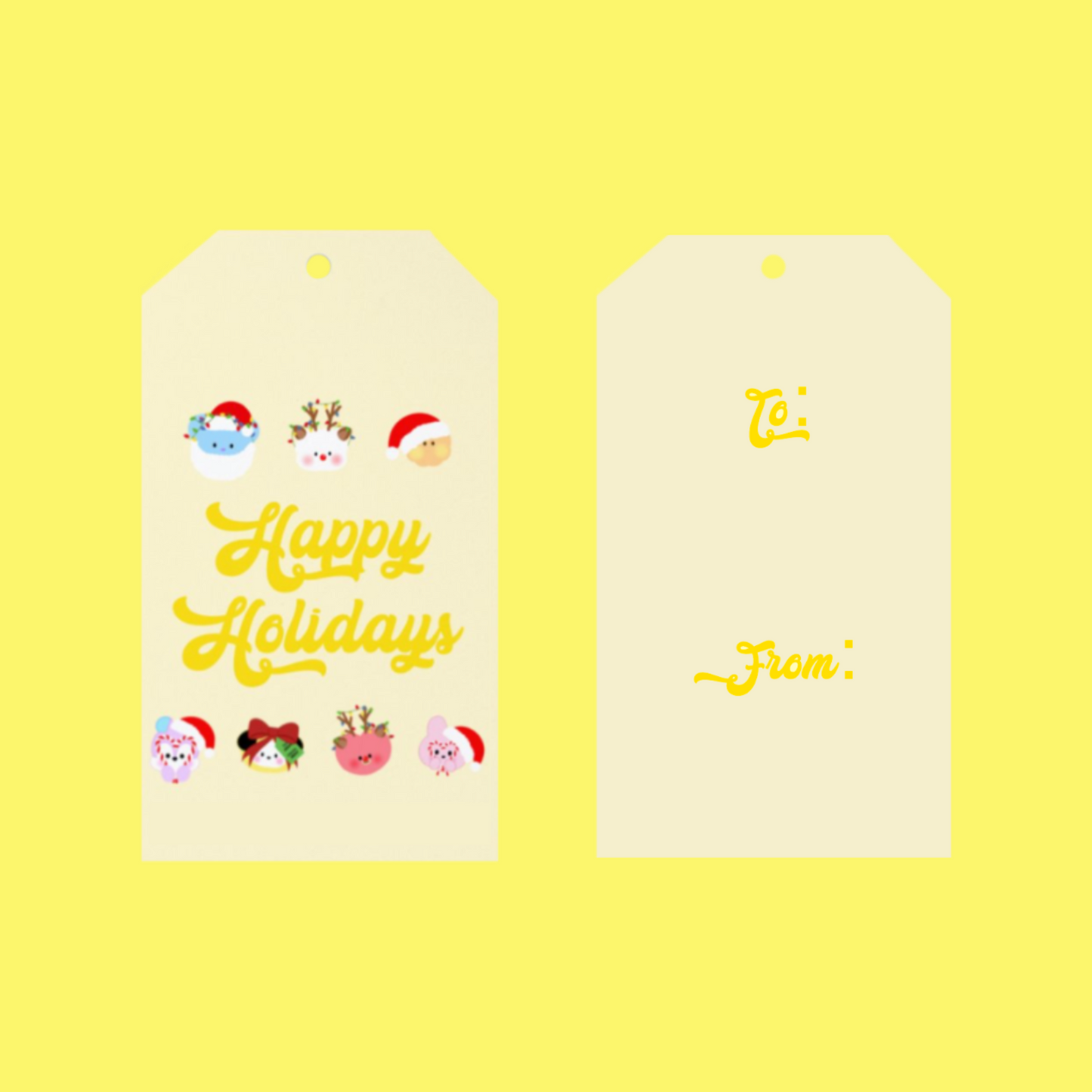 Seoul Sunny Designs Wrapping Paper & Gift Tags Holiday