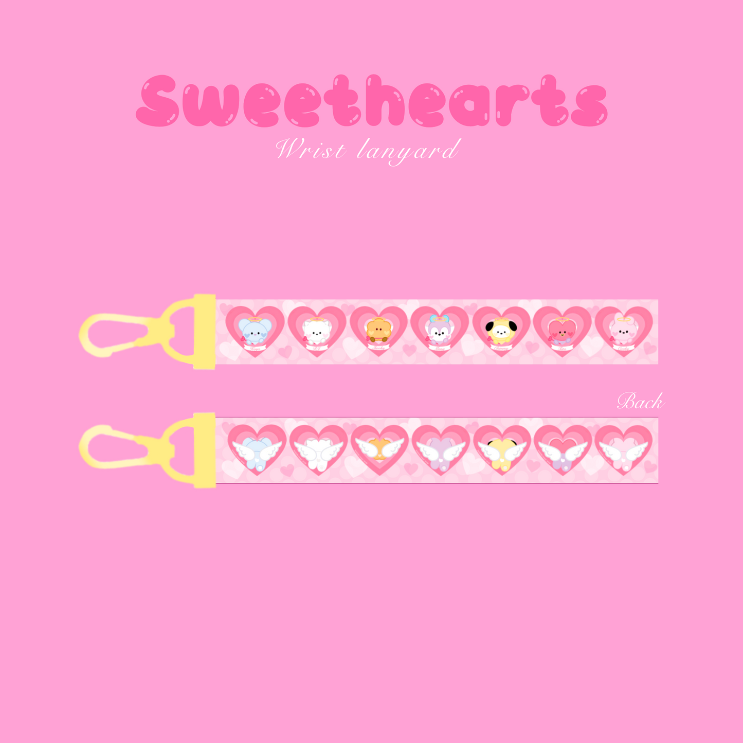 Sweethearts Wrist Lanyard