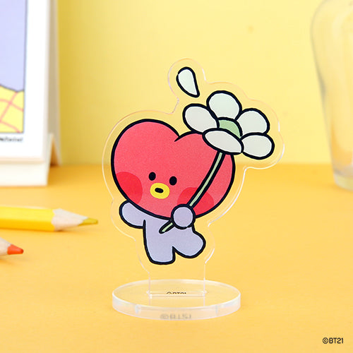 BT21 Happy Flower Acrylic Stand Decor