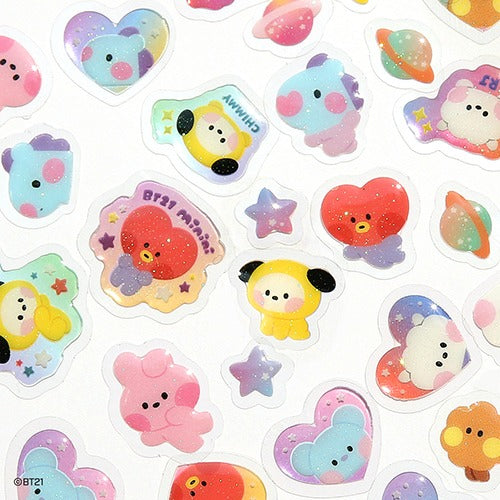 BT21 Minini Flake Stickers