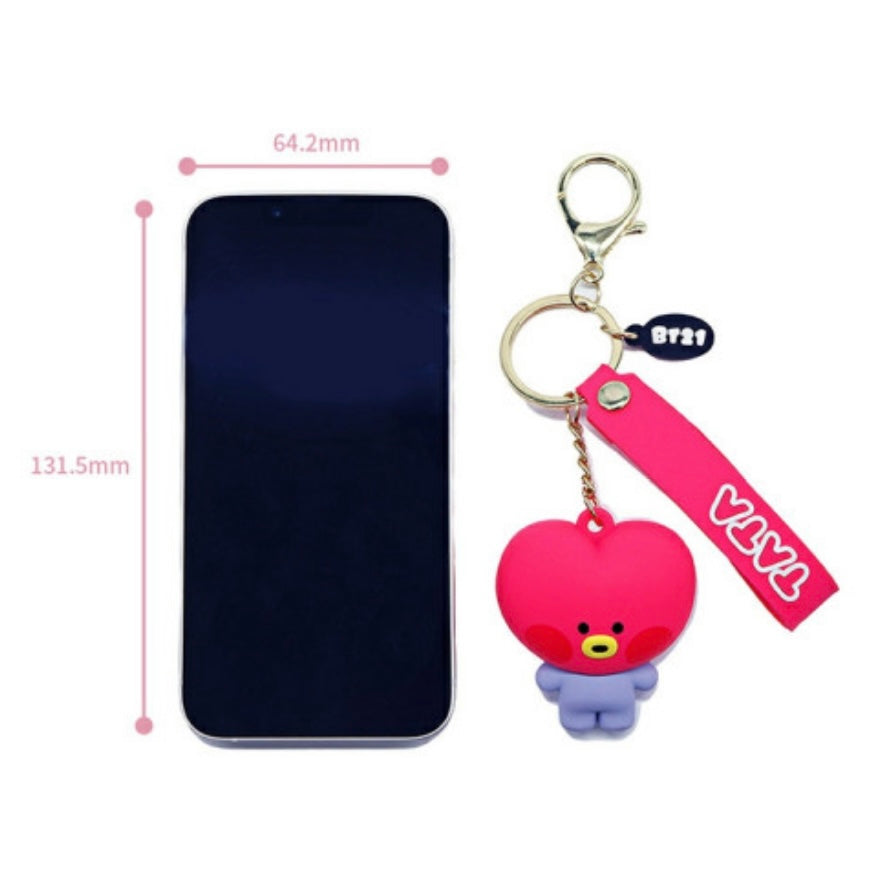 BT21 Minini Standing Figurine Keychain Strap