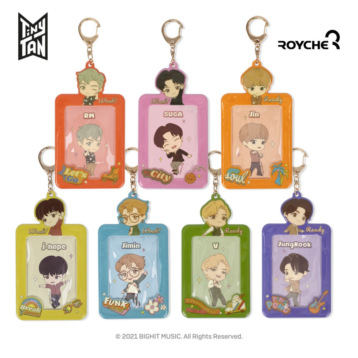 Tinytan Photocard Holder with keyring