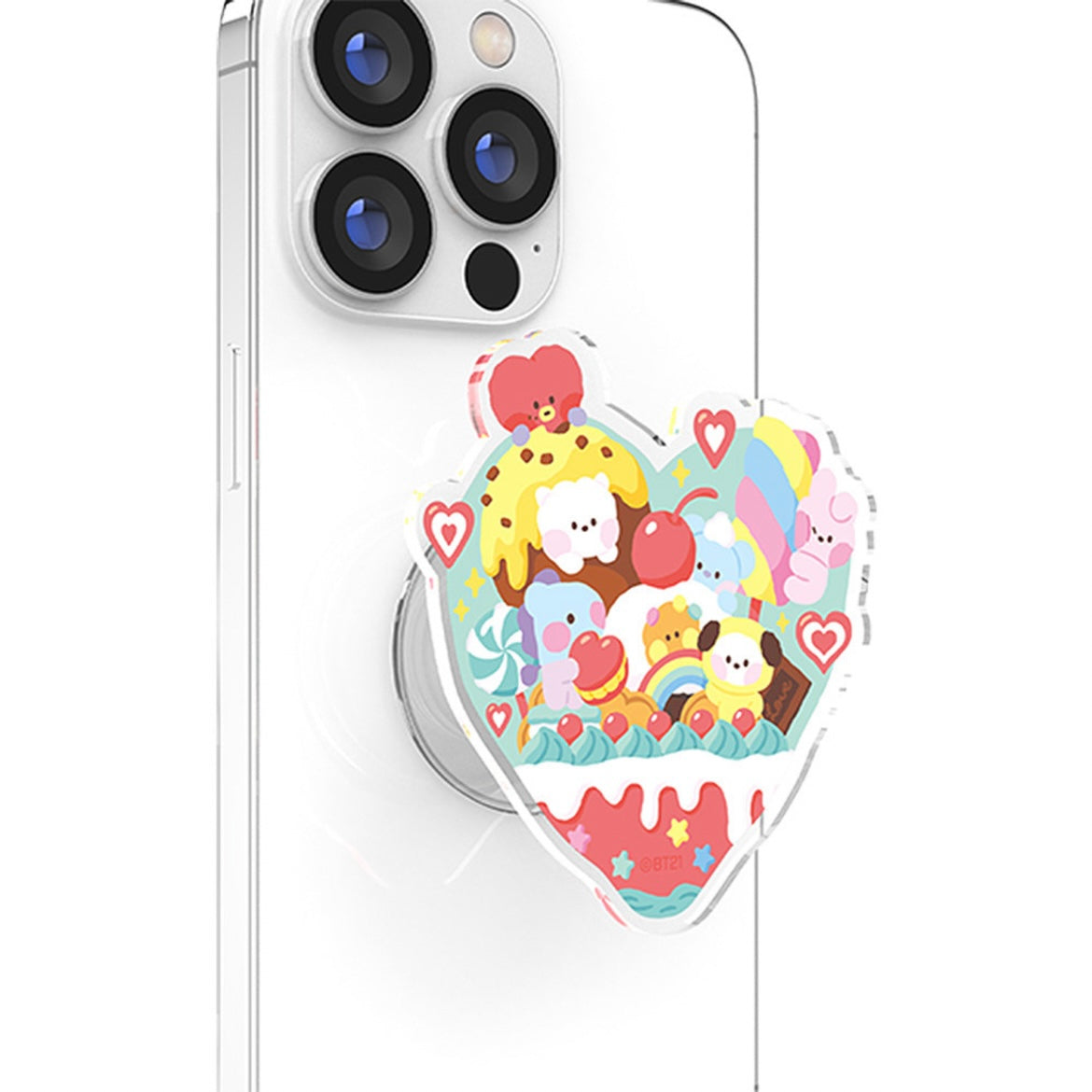 BT21 sweetie Macaron Griptok Popsocket