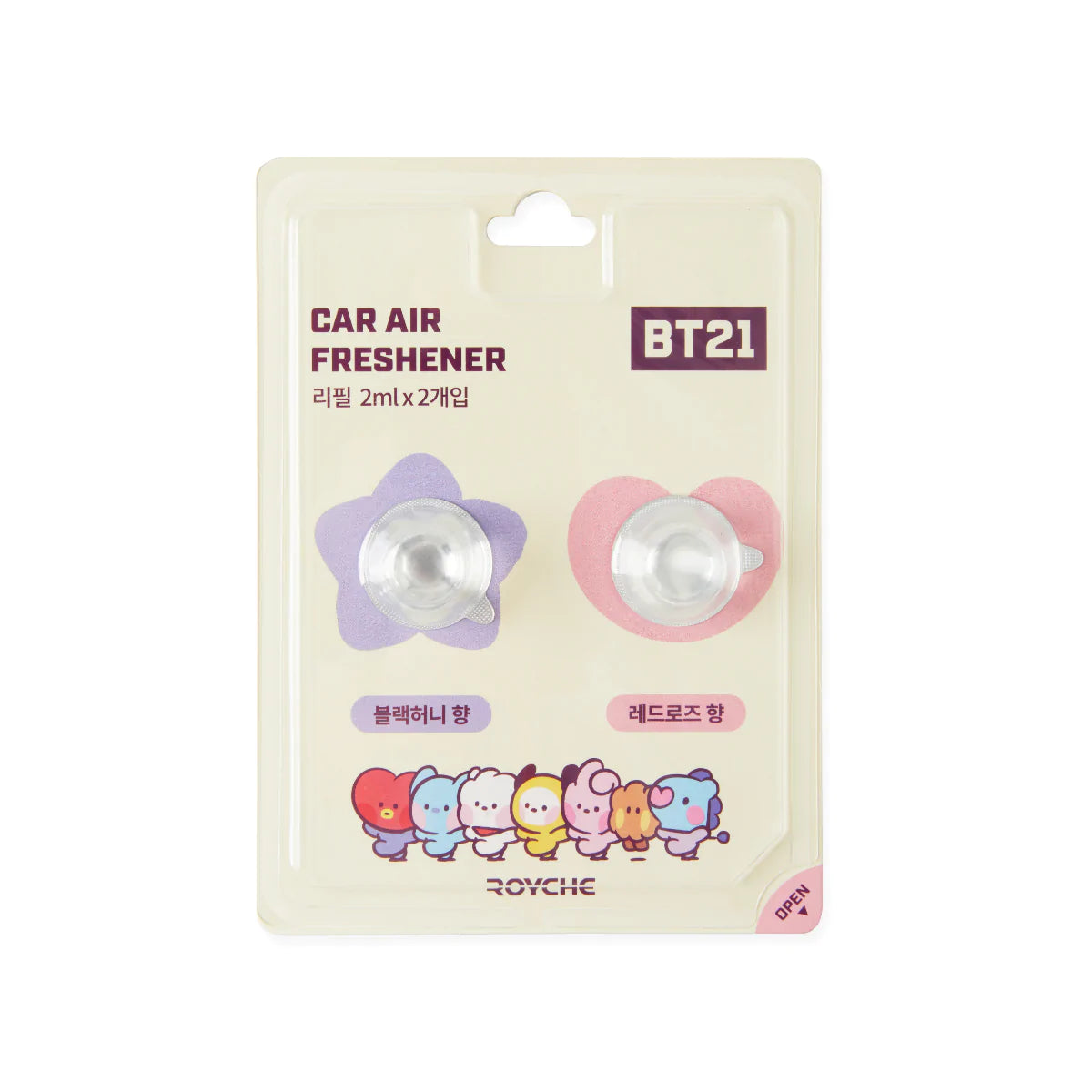BT21 Minini Car Air Freshener